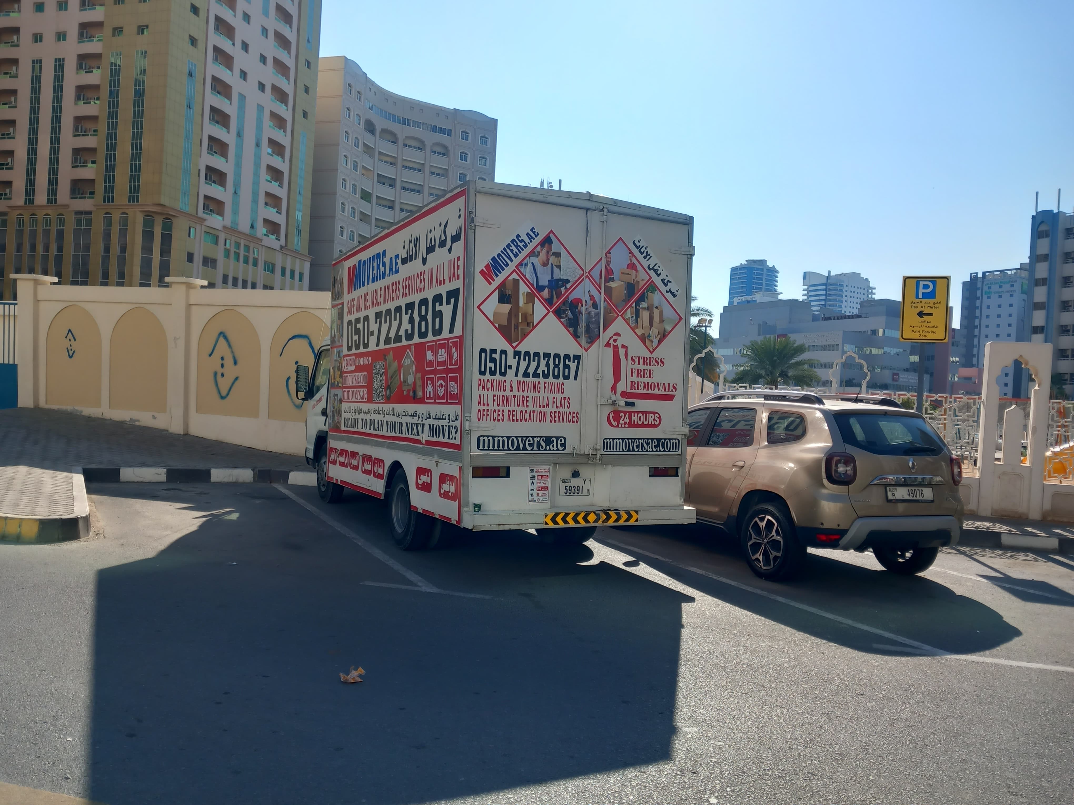 Movers and Packers Fujairah cost