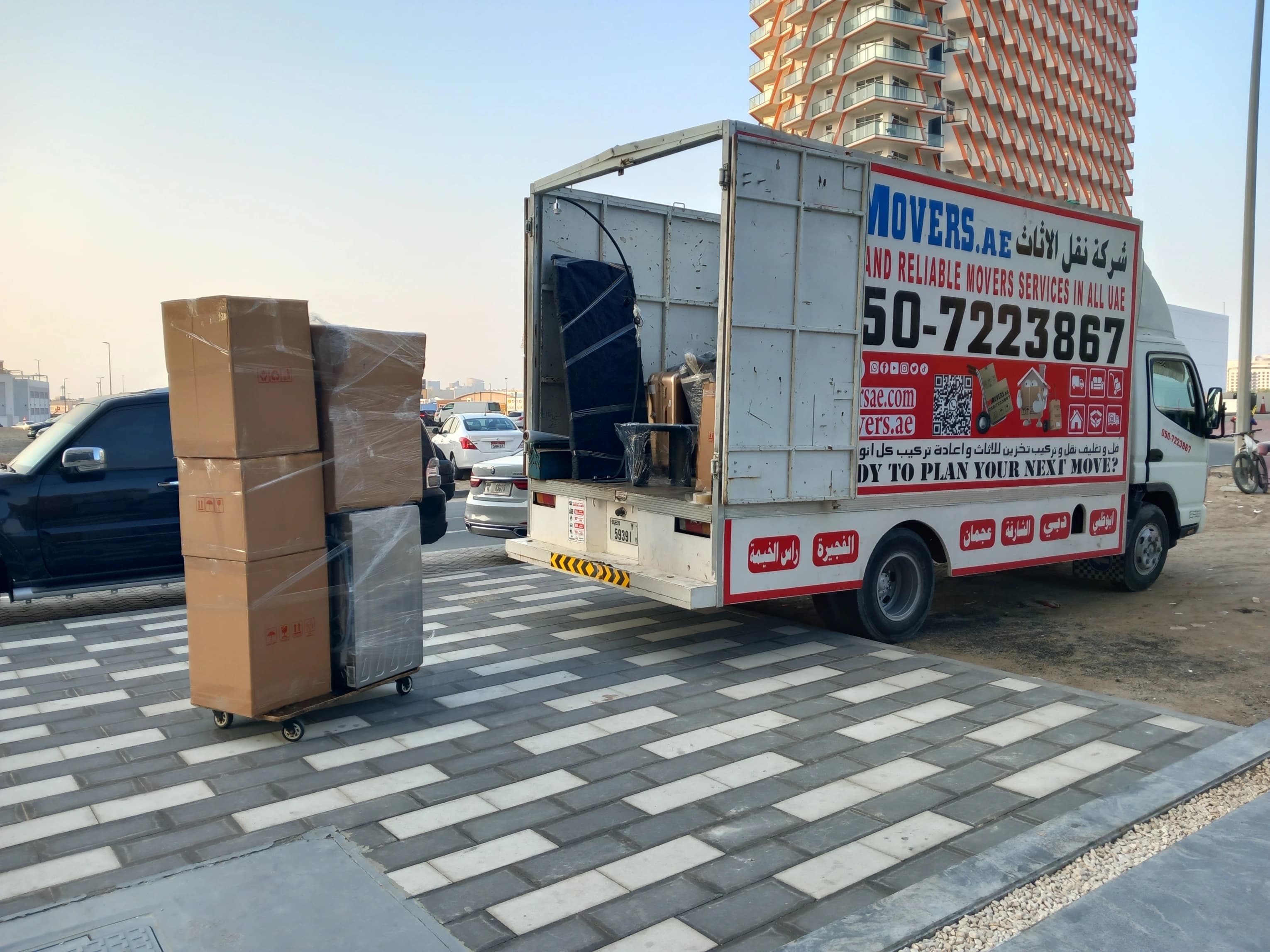 Movers and Packers Dubai cost